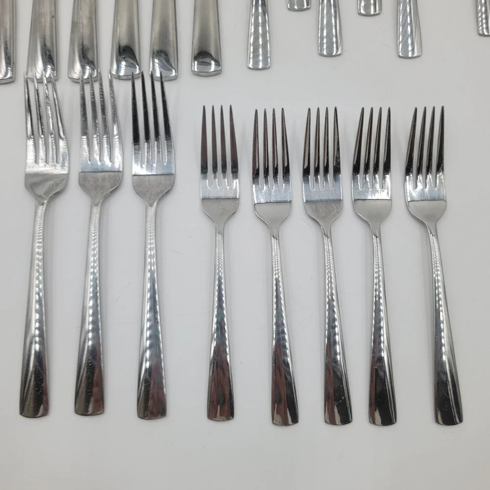 Brightown Stainless Steel Flatware Set 26 Pieces Silverware Service